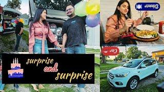 Birthday Surprise for my husband🫰 and bought a Car  for me  in CANADA 