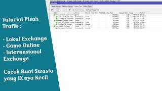 Tutorial Pisah Trafik Game, Lokal Exchange dan Internasional