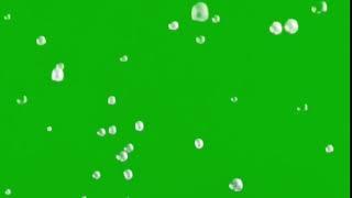 Green Screen Water Droplets Effect