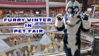 Furry Winter In Pet Fair #furryfandom