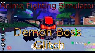 The Demon Boss Not Working In Anime Fighting Simulator