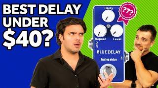 The Best Cheap Delay Pedal?- Mosky Blue Delay Review