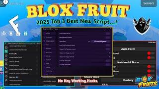 [Roblox] Blox Fruit 2025 Top 3 Best Script Available/ No Key & Showcase | Working On Every Executors