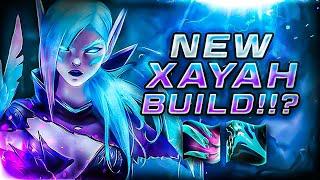 NEW SEASON 14 XAYAH BUILD!!!  NEW ADC ITEMS!? 11 KILLS!! 1 V 9 HOW TO PLAY XAYAH NEW SPLIT!!!