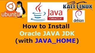 How to Install Oracle JAVA JDK in Ubuntu Linux 19.04 18.04 (with JAVA_HOME)