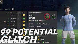 How to Glitch ANY Player to 99 Potential in EAFC 24 Career Mode!