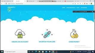 Adfly Url Shorten Nulled Script Free Installation with Purchescode | Shortlink Website