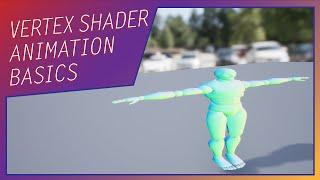 Vertex Animation Basics in Shaders using World Position Offset (UE4, valid for UE5)