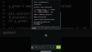 Python Bytes - Machine Learning K Means Part 5 Plot Cluster Matplotlib #python Code in Description