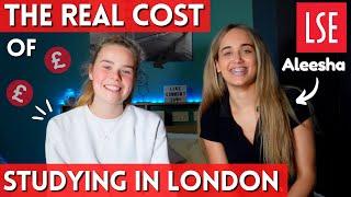 HOW MUCH DOES STUDYING IN LONDON ACTUALLY COST? // THE REAL COST OF BEING A LONDON UNI STUDENT (LSE)