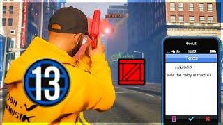 My Level 13 Account Humiliated This Cargo Griefer on GTA 5 Online (Tragic Quit)