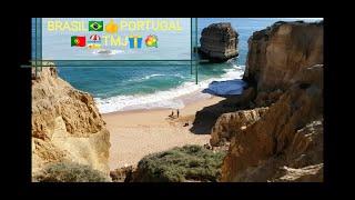 Best beaches of amazing beautiful Albufeira praias, Algarve, Portugal - how to and what to see?