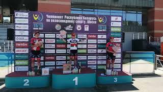 Minsk Cycling Club women's team dominated the Belarus national championships road race