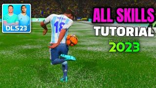 DLS 23 | All Skills Tutorial | Dream League Soccer 2023
