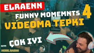 ELRAENN Funny Moments - Özel konuklar videomu izliyor - #4 #tepki