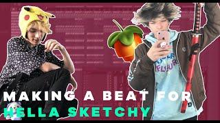 HOW TO MAKE HELLA SKETCHY TYPE BEAT FROM SCRATCH | FL STUDIO TUTORIAL