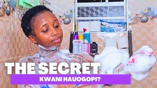 Hauogopi@moureenngigi Takes A Shower Live On  Camera ||My Secret SkinCare Routine