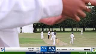 2023 UK Club Games - USA Pioneers CCA U13 Vs Cricfit UK