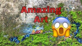 Unique art | wall painting | painting | village art | beautiful art | acrylic | drawing | @oogiart