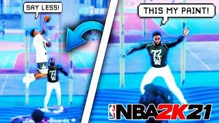 BODIED A TRASH TALKER ON NBA 2K21 | 6'9 PAINT BEAST MOST DOMINANT INSIDE CENTER! NBA 2K21 Best Build