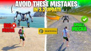 Top 5 MISTAKES THAT MAKES YOU NOOB IN 3.2 Update ( Noob to Pro ) BGMI PUBG Tips & Tricks