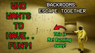 Backrooms: Escape Together! Is Fear the Key?!