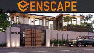 How To Make Exterior Renders Much Realistic - Enscape