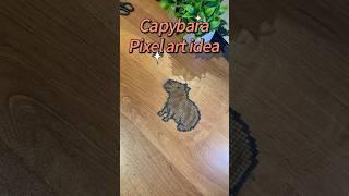 The easy Guide to Capybara Pixel Art #capybara #pixelart #art #drawing #ideas