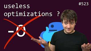 python's optimization mode is mostly useless (intermediate) anthony explains #523