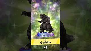 GODZILLA GMK 2001 Unlock level up IN GODZILLA BATTLE LINE ゴジラ 2001 NEW 4 LEADER ATOMIC BREATH