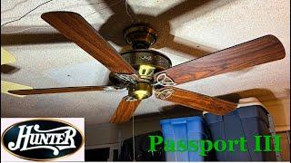 52” Hunter Passport III ceiling fan