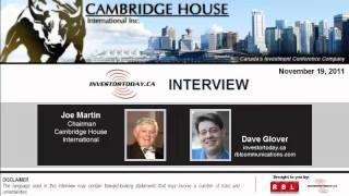 InvestorToday.ca: Joe Martin of Cambridge House International