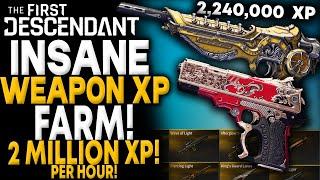 The First Descendant - FASTEST WEAPON XP FARM [2 Million XP an HOUR] - The Best Weapon XP FARM