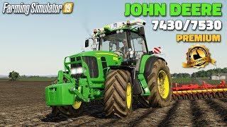 FS19 | John Deere 7430/7530 Premium v2.0 (by Daguer3D) - review