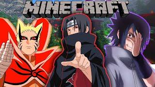 We played a Minecraft Naruto mod and it was AMAZING