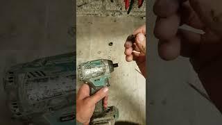 how to remove a broken bit from an impact driver. #makita #howto #impactdriver #repair #tools #reuse