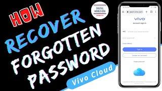 Vivo Cloud Account Forgot Password Recover in 4 Methods: Password reset kare Hindi #VivoCloud