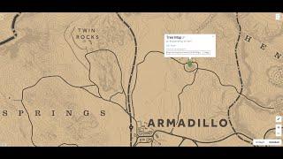 Red Dead Online: Treasure Map Location, Hanging Rock