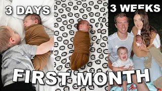 First Month With Newborn and 2 UNDER 2