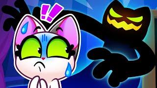 Monsters in the Dark  Afraid of the Dark  Be Brave in the Dark  Best Kids Cartoons Purr-Purr