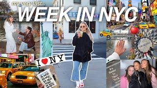 MY LAST WEEK LIVING IN NYC...  (we got engaged )