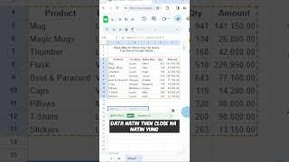 How To Use Query Function In Google Sheets #shorts