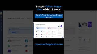 How to scrape Yellow Pages data within three steps