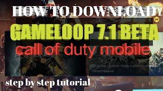 Gameloop 7.1 Beta Version Emulator, Call Of Duty Mobile ( How to Download And Install )