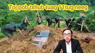 Xov xwm kub heev Toj pob txhub tsheb thauj qhua tuag 11 tug neeg