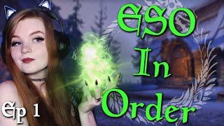 Starting Elder Scrolls Online From The Beginning! | ESO In Order Ep 1