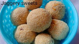 Rava laddu with jaggery || jaggery sweets || Bellada rava unde | RL hEALTHY HOME