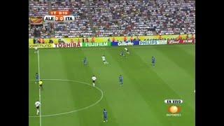Alemania vs Italia - Semifinal Copa del Mundo Alemania 2006 - Televisa Deportes