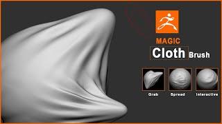 ZBrush Cloth Magic Brush