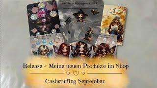 Release ~ Meine neuen Produkte im Shop | Cashstuffing September | Sparen mit der Umschlagmethode 